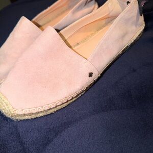 Pink Espadrille Flats